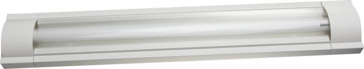 Светильник люминесцентный СВЕТОЗАР модель "СЛ-718" с плафоном и выключателем, лампа Т8, 634x103x41мм, 18Вт