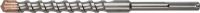 Бур ЗУБР по бетону, хвостовик "SDS-Max", 4 резца, спираль шнек, 28x370мм