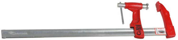 Струбцина KRAFTOOL "PRO" тип "F", для сварочных работ, с гермет. резьбой, усилие сжатия 1000 Кгс, 105х600 мм