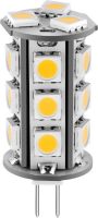 Лампа СВЕТОЗАР светодиодная "LED technology", теплый белый свет (3000К), 12В, 3,5Вт (20)
