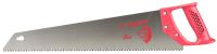 Ножовка ЗУБР "ЭКСПЕРТ" по дереву, прямой крупный закаленный зуб, пластмассовая ручка, шаг зуба 5мм, 500мм