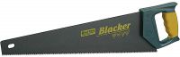 Ножовка KRAFTOOL "PRO" "BLACKER" трехгранн закал зубья 3G-RS, 9/10 TPI, 475мм