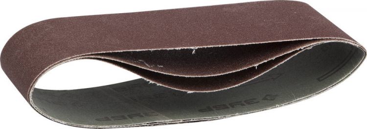 Лента шлифовальная универсальная ЗУБР "МАСТЕР" бесконечная на тканевой основе, для ЛШМ, P120, 75х457мм, 3шт
