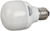 Энергосберегающая лампа СВЕТОЗАР "Цилиндр", цоколь E27(стандарт), дневной белый свет (4000 К), 6000 час, 11Вт(55)