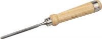 Стамеска-долото ЗУБР "ЭКСПЕРТ" полукруглая с деревянной ручкой, хромованадиевая сталь, 8мм