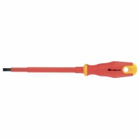 Отвертка диэлектрическая SL6,5*150mm, CrV, до 1000В, двухкомпонентная рукоятка СИБРТЕХ
