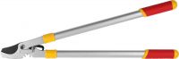 Сучкорез GRINDA с тефлоновым покрытием, алюминиевые ручки, рычаг с зубчатой передачей, 745мм