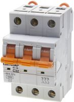 Выключатель автоматический СВЕТОЗАР 3-полюсный, 32 A, "C", откл. сп. 10 кА, 400 В