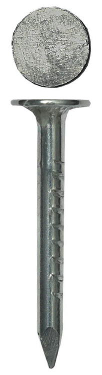 Гвозди ЗУБР толевые оцинкованные, по дереву/листовому металлу, рубероиду, 2,0х20мм, ТФ6, 155шт