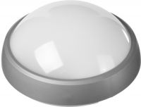 Светильник STAYER "PROFI" PROLight светодиодный, влагозащищенный IP65, пластиковый корпус, PC, влагозащищенный, круг, металлик, 4000К, 12(100Вт)