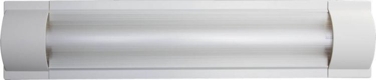 Светильник люминесцентный СВЕТОЗАР модель "СЛ-715" с плафоном и выключателем, лампа Т8, 481x103x41мм, 15Вт