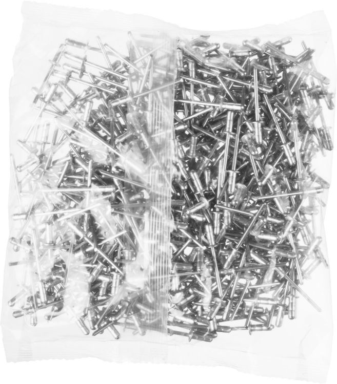 Заклепки ЗУБР многозажимные, алюминиевые, 3,2x6мм, 1000шт