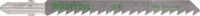 Полотна KRAFTOOL для эл/лобзика, Cr-V, по дереву, ДСП, ДВП, чистый рез, EU-хвост., шаг 4мм, 75мм, 5шт