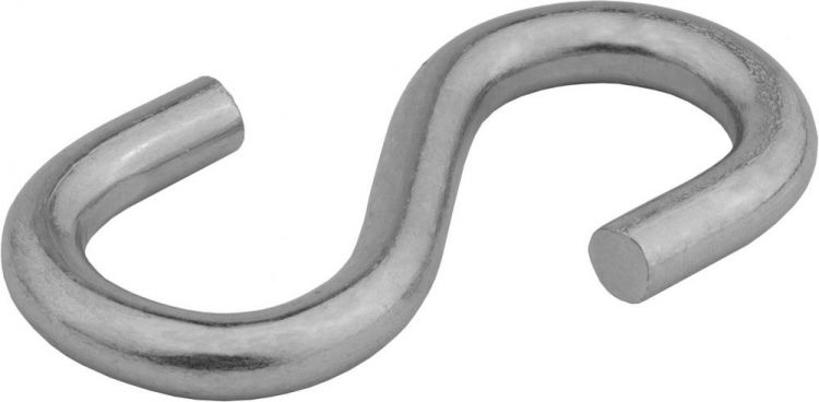 Крюк ЗУБР S-образный, оцинкованный, 5мм, ТФ6, 3 шт