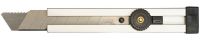 Нож OLFA с выдвижным лезвием и лезвием-пилой, металлический корпус, 18мм