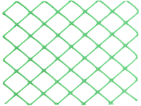 Решетка заборная Grinda, цвет зеленый, 1,2х25 м, ячейка 35х35 мм