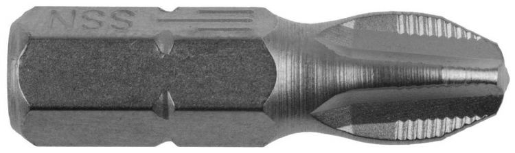 Биты STAYER "PROFI", хвостовик C 1/4", система NSS, PH №3, 25мм, 50шт