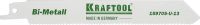Полотно KRAFTOOL "INDUSTRIE QUALITAT" для эл/ножовки, Bi-Metall, по металлу, дереву, шаг 1,8-2,5мм, 130мм