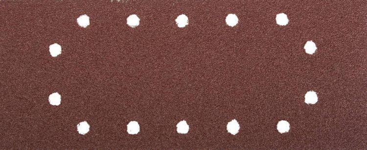 Лист шлифовальный ЗУБР "МАСТЕР" универсальный на зажимах, 14 отверстий по периметру, для ПШМ, Р60, 115х280мм, 5шт