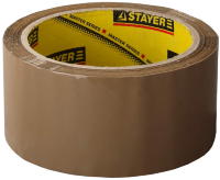 Лента STAYER "MASTER" клеящая, коричневая, толщина 45 мк, 48мм х 60м