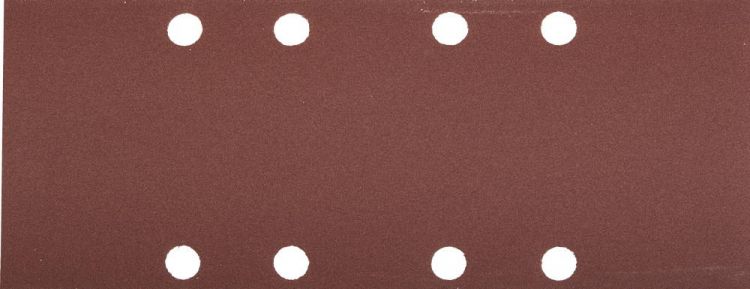 Лист шлифовальный ЗУБР "МАСТЕР" универсальный на зажимах, 8 отверстий по краю, для ПШМ, Р180, 93х230мм, 5шт