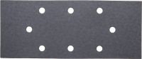 Лист шлифовальный универсальный URAGAN с покрытием стиарата цинка, 8 отверстий по линии, для ПШМ,  P180, 93х230мм, 10шт