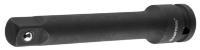 Удлинитель KRAFTOOL "INDUSTRIE QUALITAT", для ударных торцовых головок (1/2"), Cr-Mo, фосфатированный, 125 мм
