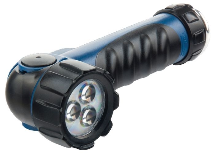 Фонарик светодиодный, противоударный, влагозащищённый, 3 ярких Led, 2хLR20 STERN Фонарик светодиодный, противоударный, влагозащищённый, 3 ярких Led, 2хLR20 STERN