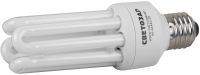 Энергосберегающая лампа СВЕТОЗАР "Стержень - 4U", цоколь E27(стандарт), теплый белый свет (2700 К), 6000 час, 25Вт(125)