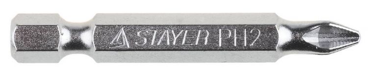 Биты STAYER, хвостовик E 1/4", система NSS, PH №2, 50мм, 10шт