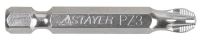Биты STAYER, хвостовик E1/4", система NSS, PZ №3, 50мм, 10шт