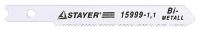 Полотна STAYER "PROFI" для эл/лобзика, Bi-Metall, по металлу (0,5-1,5мм), US-хвост., шаг 1,1мм, 50мм, 3шт