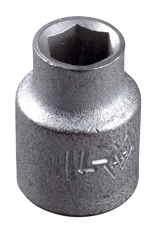 Торцовая головка НИЗ (1/2"), 40Х, шестигранная, оцинкованная, 11мм