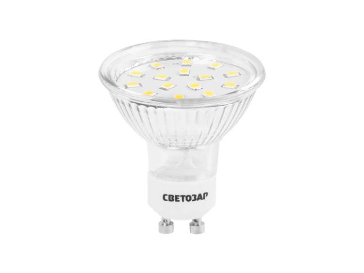Лампа светодиодная "LED technology", цоколь GU10, 230В