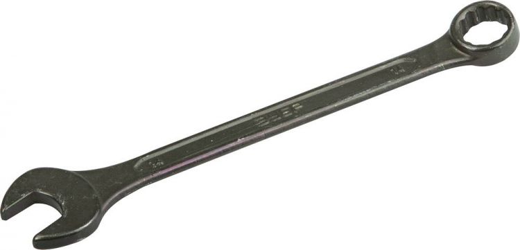 Ключ комбинированный ЗУБР серия "Т-80", хромованадиевая сталь, зелёный цинк, 14мм
