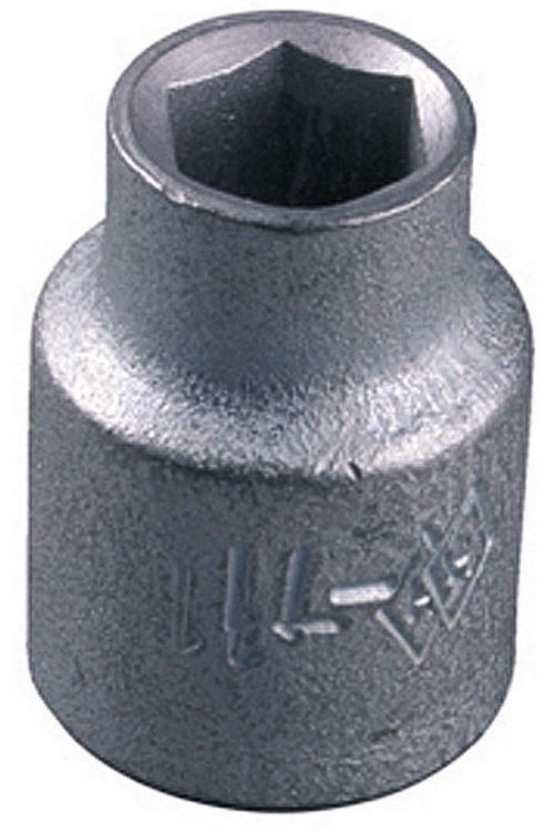 Торцовая головка НИЗ (1/2"), 40Х, шестигранная, оцинкованная, 8мм