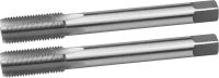 Метчики ЗУБР "ЭКСПЕРТ" машинно-ручные, комплектные для нарезания метрической резьбы с мелким шагом, М10 x 1,0, 2шт