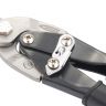 Ножницы по металлу "PIRANHA", 250мм, прямой и левый рез, сталь-СrMo, двухкомпонентные рукоятки GROSS