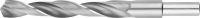 Сверло ЗУБР "МАСТЕР" по металлу с цилиндрическим хвостовиком, сталь Р6М5, винтовой прокат, D 17.0мм, L-184/125мм