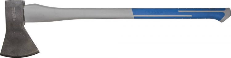 Топор ЗУБР "ЭКСПЕРТ" кованый, с двухкомпонентной фиберглассовой рукояткой, 1,8кг