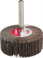 Круг шлифовальный ЗУБР "МАСТЕР" веерный лепестковый, на шпильке, тип КЛО, зерно-электрокорунд нормальный, P320, 20х50мм