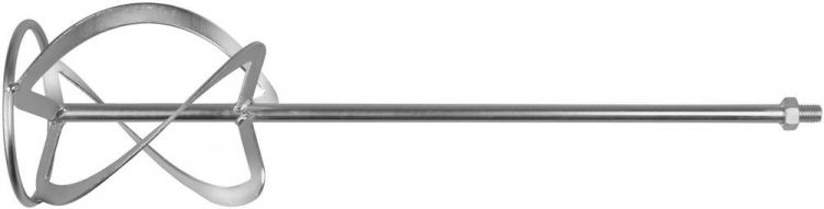 Насадка ЗУБР "ЭКСПЕРТ" для миксеров ЗМР-1200Э-1, перемешивание сверху-вниз, М14, d 140, L=590 мм