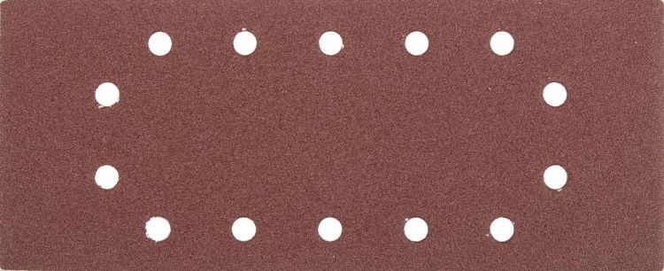 Лист шлифовальный универсальный STAYER "MASTER" на зажимах, 14 отверстий по периметру, для ПШМ, Р100, 115х280мм, 5шт