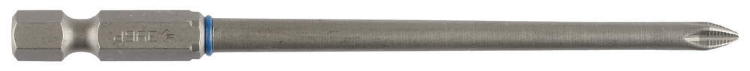 Бита ЗУБР "ЭКСПЕРТ" торсионная кованая, обточенная, хромомолибденовая сталь, тип хвостовика E 1/4", PH1, 100мм, 1шт
