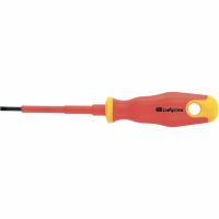 Отвертка диэлектрическая SL3*75mm, CrV, до 1000В, двухкомпонентная рукоятка СИБРТЕХ